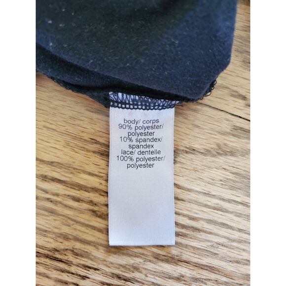 Maurices Cropped Black Tank Top with Fringe M VGUC - Picture 4 of 7